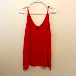Stella Luce Sleeveless Blouse. Orange XL